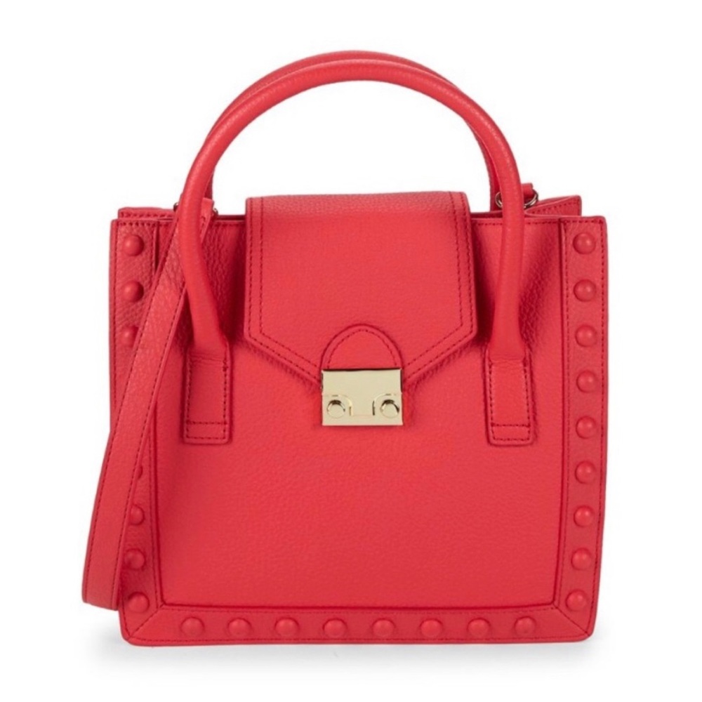 [Loeffler Randall] Junior Work Tote Stud Satchel